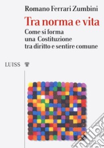 Tra norma e vita. Come si forma una Costituzione tra diritto e sentire comune libro di Ferrari Zumbini Romano