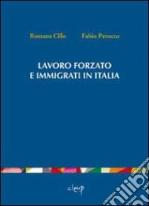 Lavoro forzato e immigrati in Italia libro di Cillo Rossana; Perocco Fabio