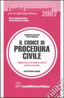 Il codice di procedura civile libro