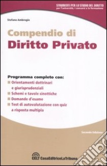 Compendio di diritto privato libro di Ambrogio Stefano