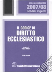 Codice di diritto ecclesiastico libro di Moneta P. (cur.)