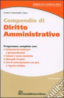 Compendio di diritto amministrativo libro di Morri Gianluca - Pontrandolfi Fabio - Tenco Stefano