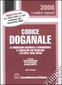 Codice doganale libro