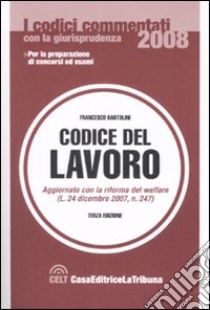 Codice del lavoro libro