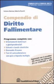 Compendio di diritto fallimentare libro di Biscione Stefania - Pessi Roberta