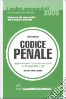 Codice penale libro di Alibrandi L. (cur.)