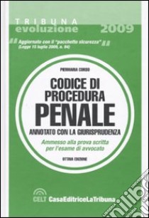 Codice di procedura penale annotato con la giurisprudenza libro di Corso P. (cur.)