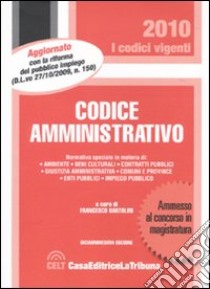 Codice amministrativo libro di Bartolini F. (cur.)