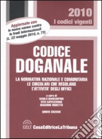 Codice doganale libro