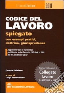 Codice del lavoro spiegato con esempi pratici, dottrina, giurisprudenza libro