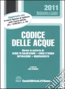 Codice delle acque libro