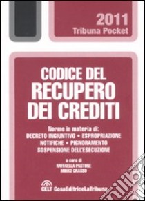 Codice del recupero dei crediti libro