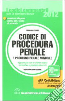 Codice di procedura penale e processo penale minorile libro