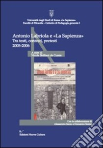 Antonio Labriola e «La Sapienza» libro di Siciliani de Cumis Nicola