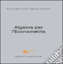 Algebra per l'econometria libro di Gronchi Sandro; Gismondi Fulvio