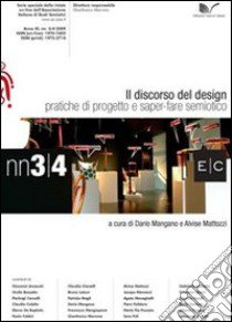 Il discorso del design. Pratiche del progetto e saper-fare semiotico libro di Mangano Dario