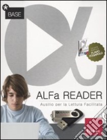 ALFa Reader Base (KIT: libro e chiavetta USB). Ausilio per la lettura facilitata. Lettore vocale libro