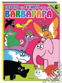 Coloro gli animali con i Barbapapà libro