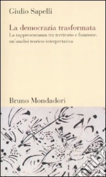 La democrazia trasformata. La rappresentanza tra territorio e funzione: un'analisi teorico-interpretativa libro di Sapelli Giulio