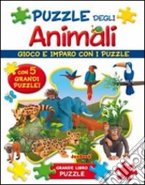 Puzzle degli animali libro