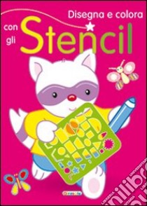 Disegna e colora con gli stencil. Ediz. illustrata libro