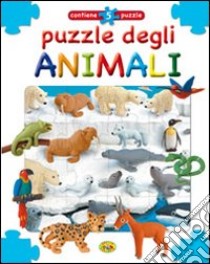 Puzzle degli animali libro