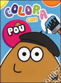 Colora con Pou. Ediz. illustrata libro di Salame Paul