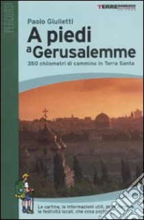 A piedi a Gerusalemme. 350 chilometri di cammino in Terra Santa libro di Giulietti Paolo