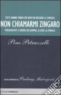 Non chiamarmi zingaro libro di Petruzzelli Pino