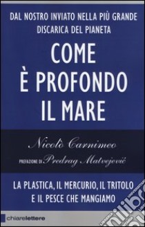 Come è profondo il mare. La plastica, il mercurio, il tritolo e il pesce che mangiamo libro di Carnimeo Nicolò