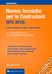 NTC 2018. D. min. infrastrutture e trasporti 17 gennaio 2018 libro