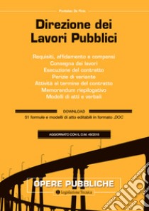 Direzione dei lavori pubblici libro di De Finis Pantaleo