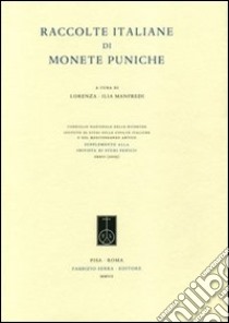 Raccolte italiane di monete puniche libro di Manfredi L. I. (cur.)