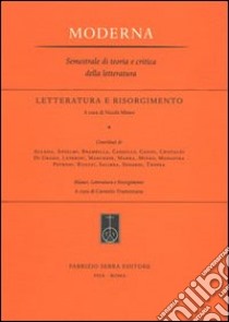 Letteratura e Risorgimento libro di Mineo N. (cur.)