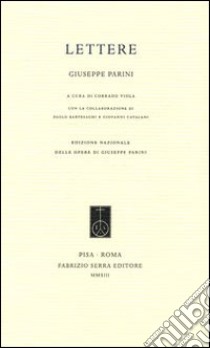 Lettere libro di Parini Giuseppe; Viola C. (cur.)