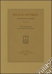 Studi in memoria di Giacomo Manganaro libro di De Miro E. (cur.)