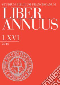 Liber annuus 2016. Ediz. multilingue libro di Chrupcala L. D. (cur.)