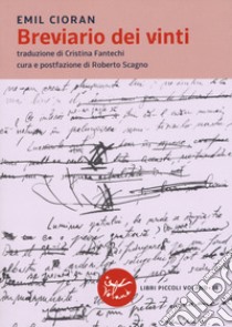 Breviario dei vinti libro di Cioran Emil M.