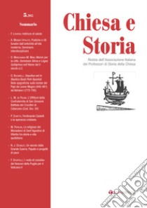 Chiesa e storia. Rivista dell'Associazione Italiana dei Professori di Storia della Chiesa. Vol. 5 libro di Associazione italiana dei Professori di Storia della Chiesa (cur.)