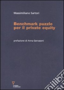 Benchmark puzzle per il private equity libro di Sartori Massimiliano