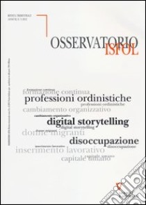 Osservatorio Isfol (2012). Vol. 3 libro di ISFOL (cur.)