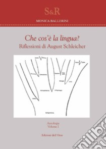 Che cos'è la lingua? Riflessioni di August Schleicher. Ediz. critica libro di Ballerini Monica