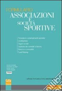 Associazioni e società sportive libro
