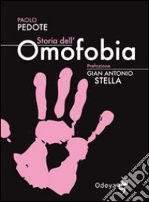 Storia dell'omofobia libro di Pedote Paolo