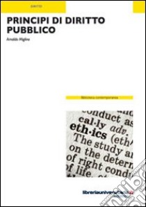 Principi di diritto pubblico libro di Miglino Arnaldo