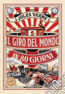 Il giro del mondo in 80 giorni. Ediz. a colori. Con Audiolibro. Con tracce audio collegate a QR code  di Verne Jules