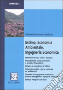 Estimo, economia ambientale, ingegneria economica libro di Cantisani Giovanni B.