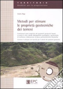 Metodi per stimare le proprietà geotecniche dei terreni libro di Riga Giulio