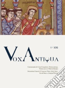 Vox antiqua. Commentaria de cantu gregoriano, musica antiqua, musica sacra et historia liturgica. Vol. 1 libro