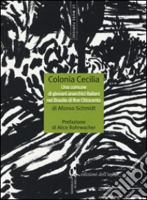 Colonia Cecilia. Una comune di giovani anarchici italiani nel Brasile di fine Ottocento libro di Schmidt Afonso